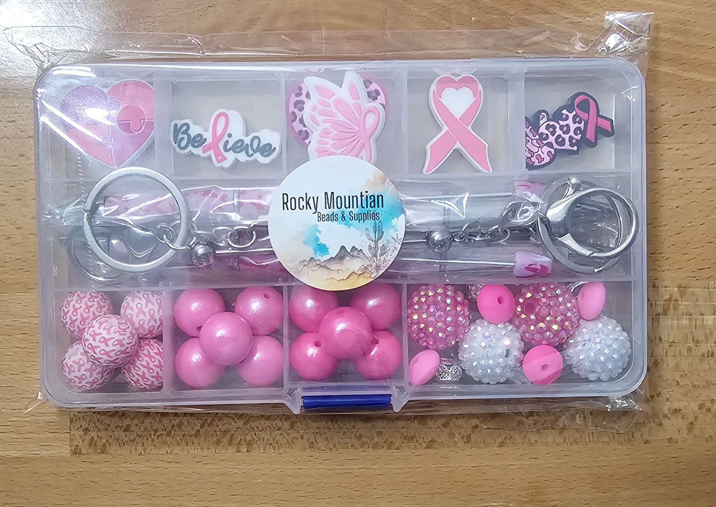 New Breast Cancer Deluxe beadable kit
