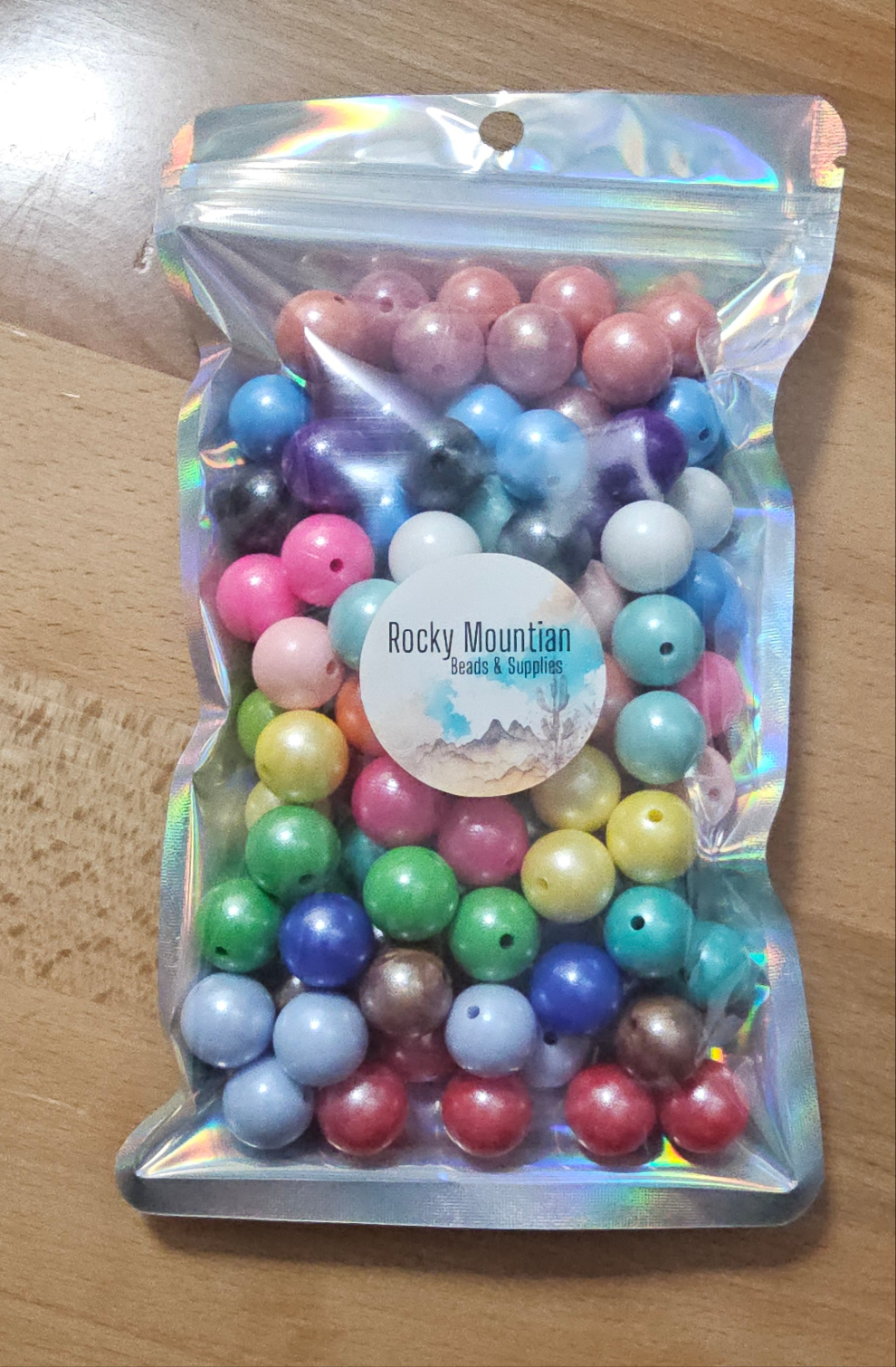 Custom shop made 15mm opals mix- 2 size options