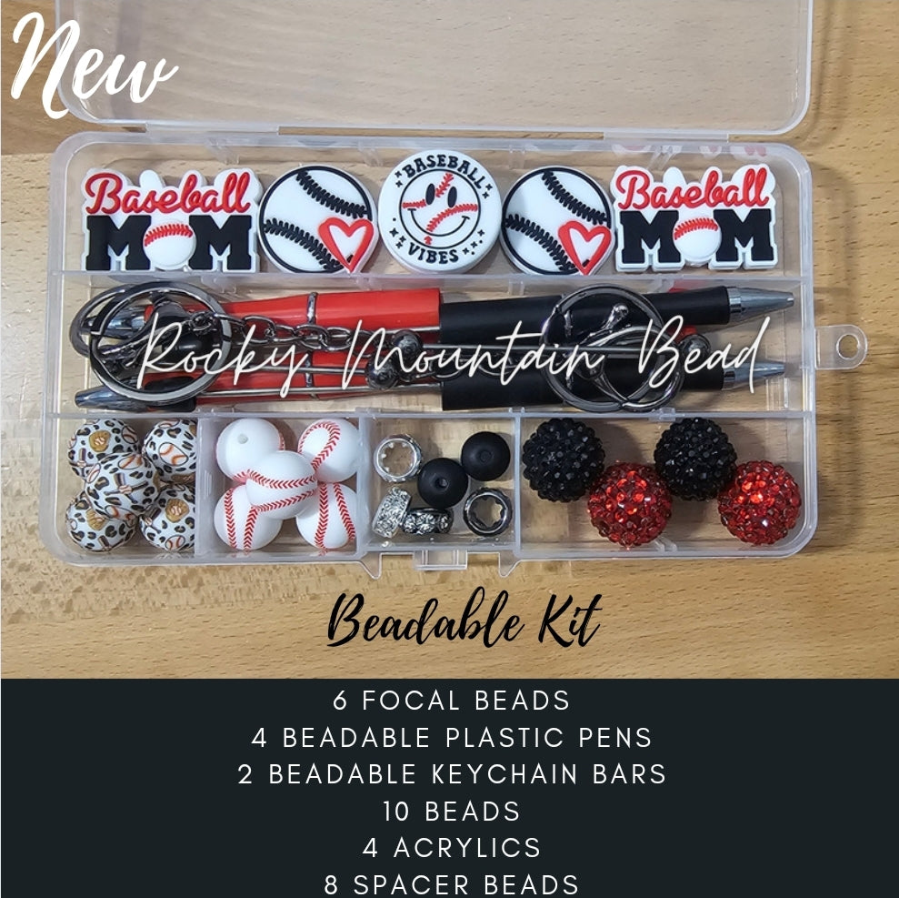 New baseball beadable kit