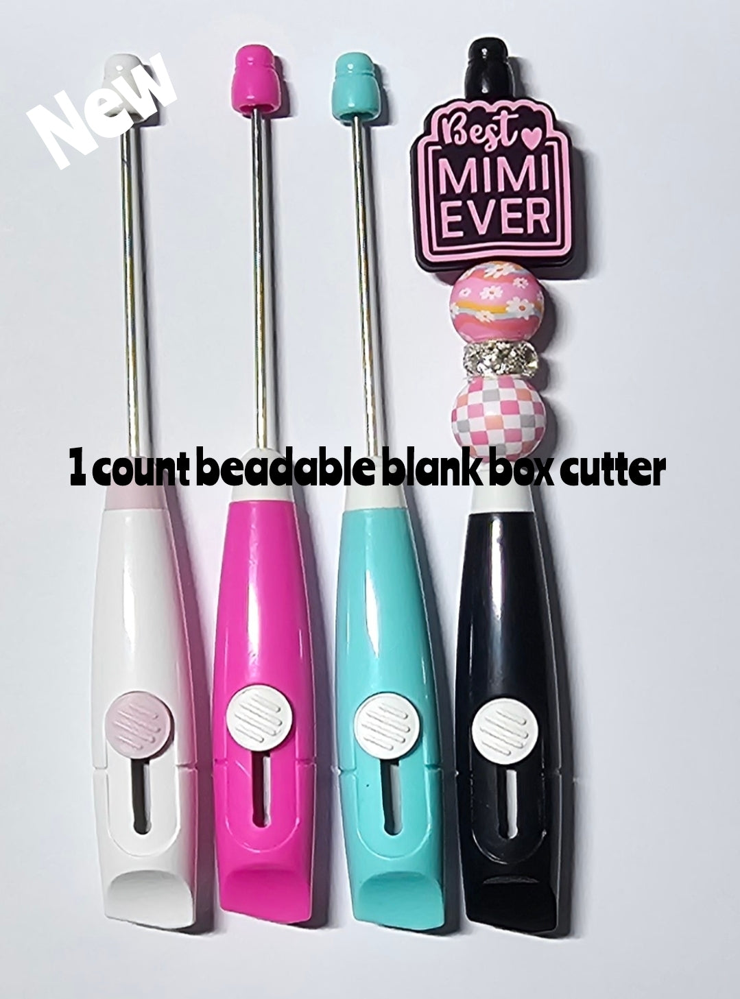 1 count beadable box cutter