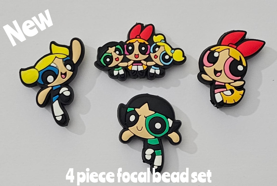 4 count girl power focal set