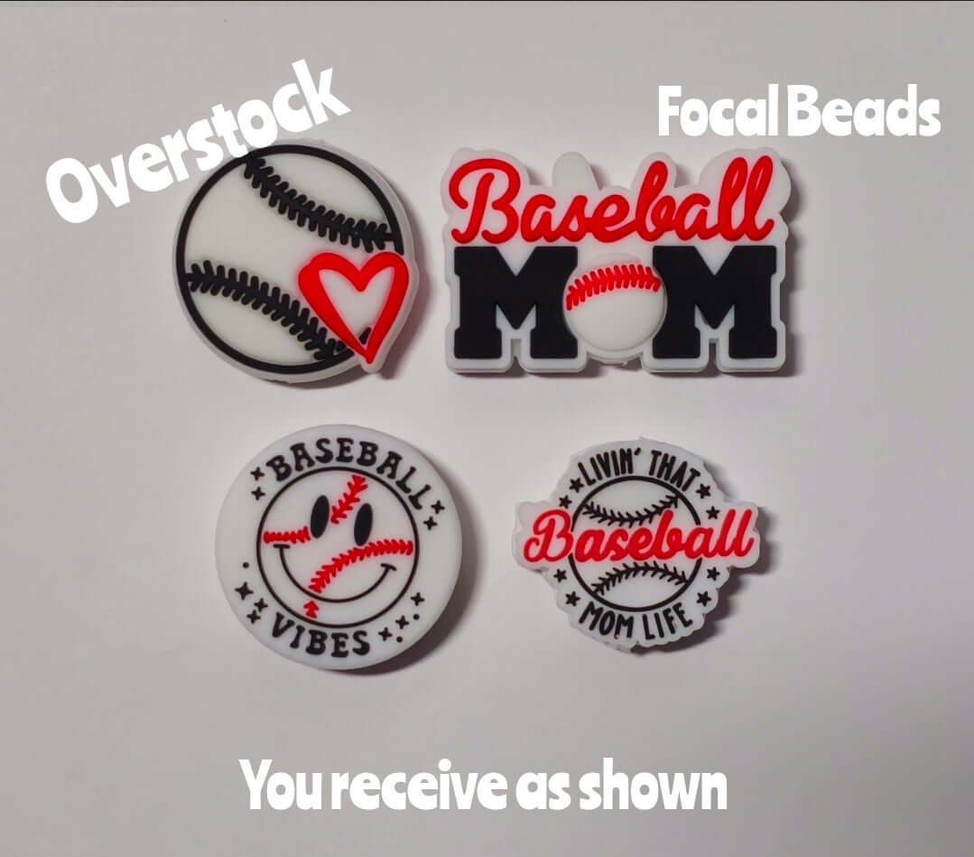 Overstock 4 Count Focal Bead Set As Shown