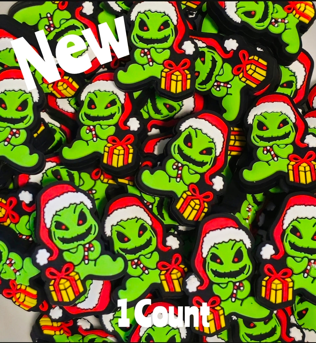 New Boogie Man Christmas 1 Count Focal Bead