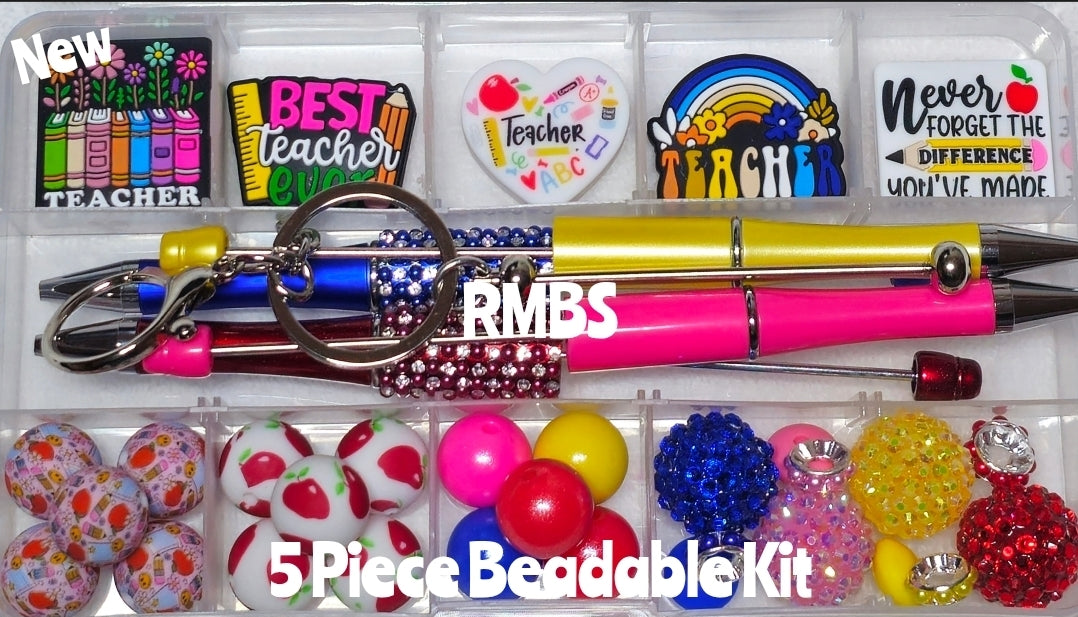 Teacher School Beabable kit CONTAINER INCLUDED