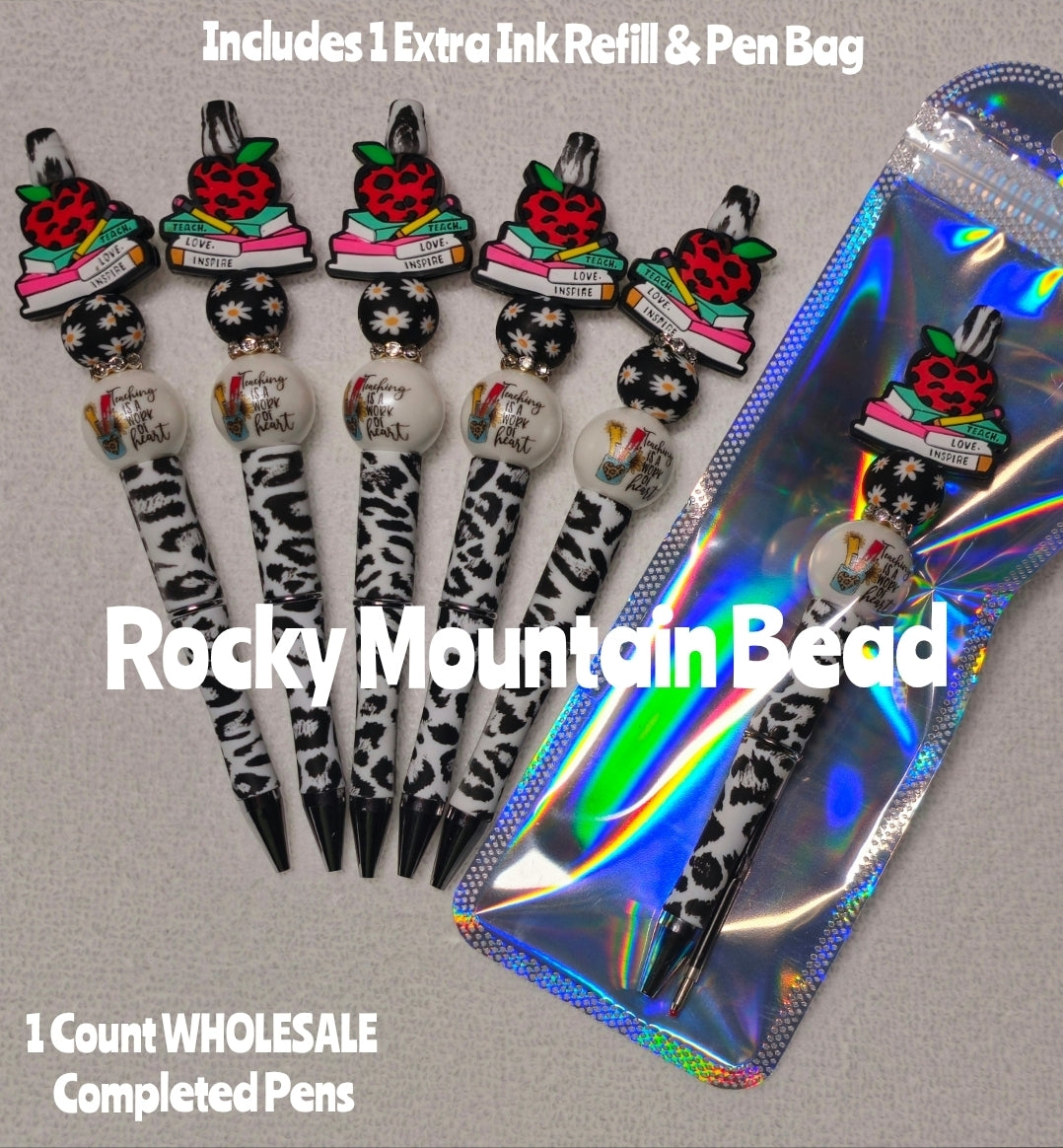 Wholsale Completed Pens come with 1 pen 1 ink refill and pen bag Craft Supplies Teacher