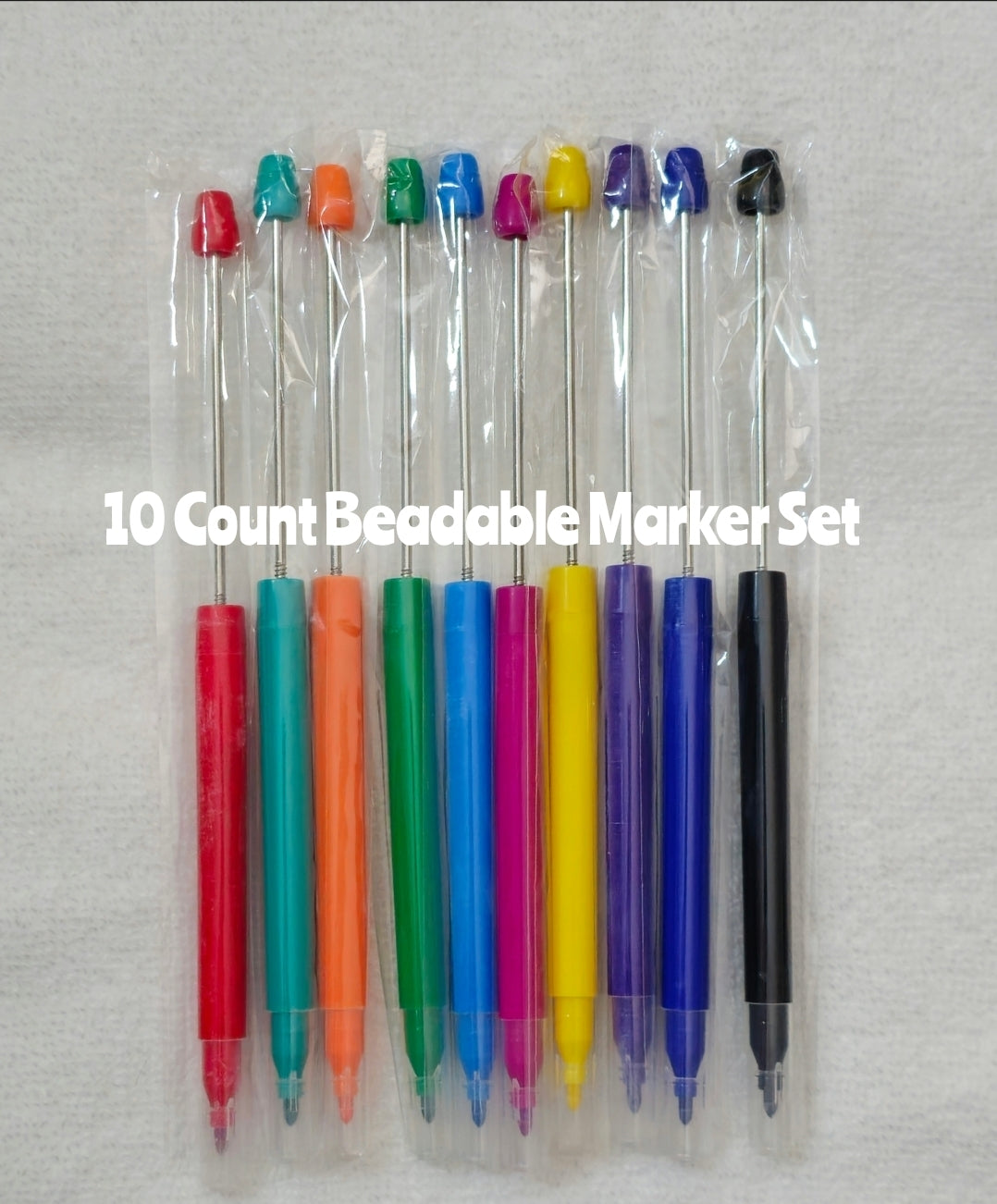 Clearance Over Stock Mixed DIY Beadable Marker Set