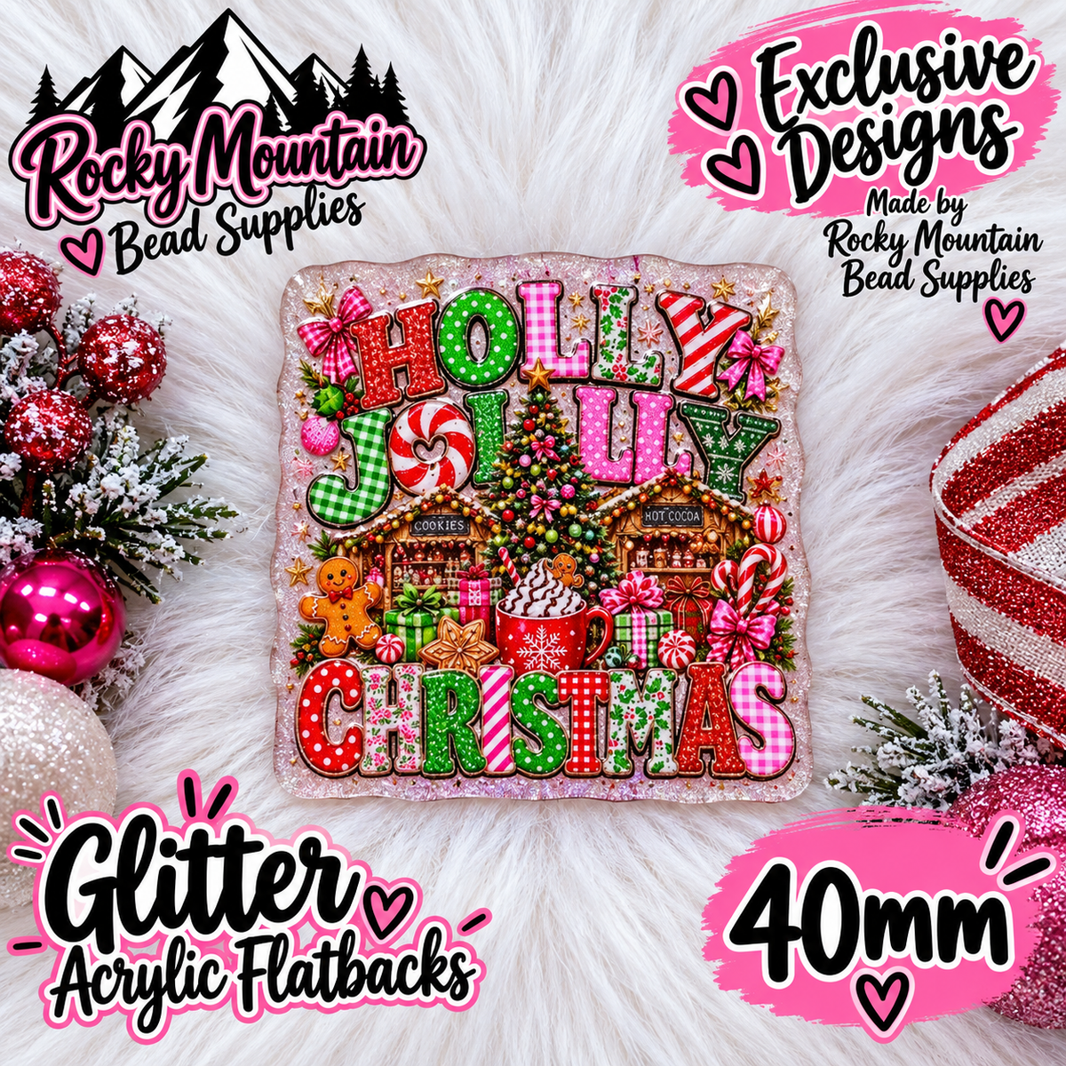 Shop Exclusive 1 Count Custom Exclusive Glitter