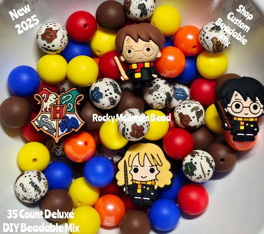 New 2025 harry potter bead mix 15mm 35 count