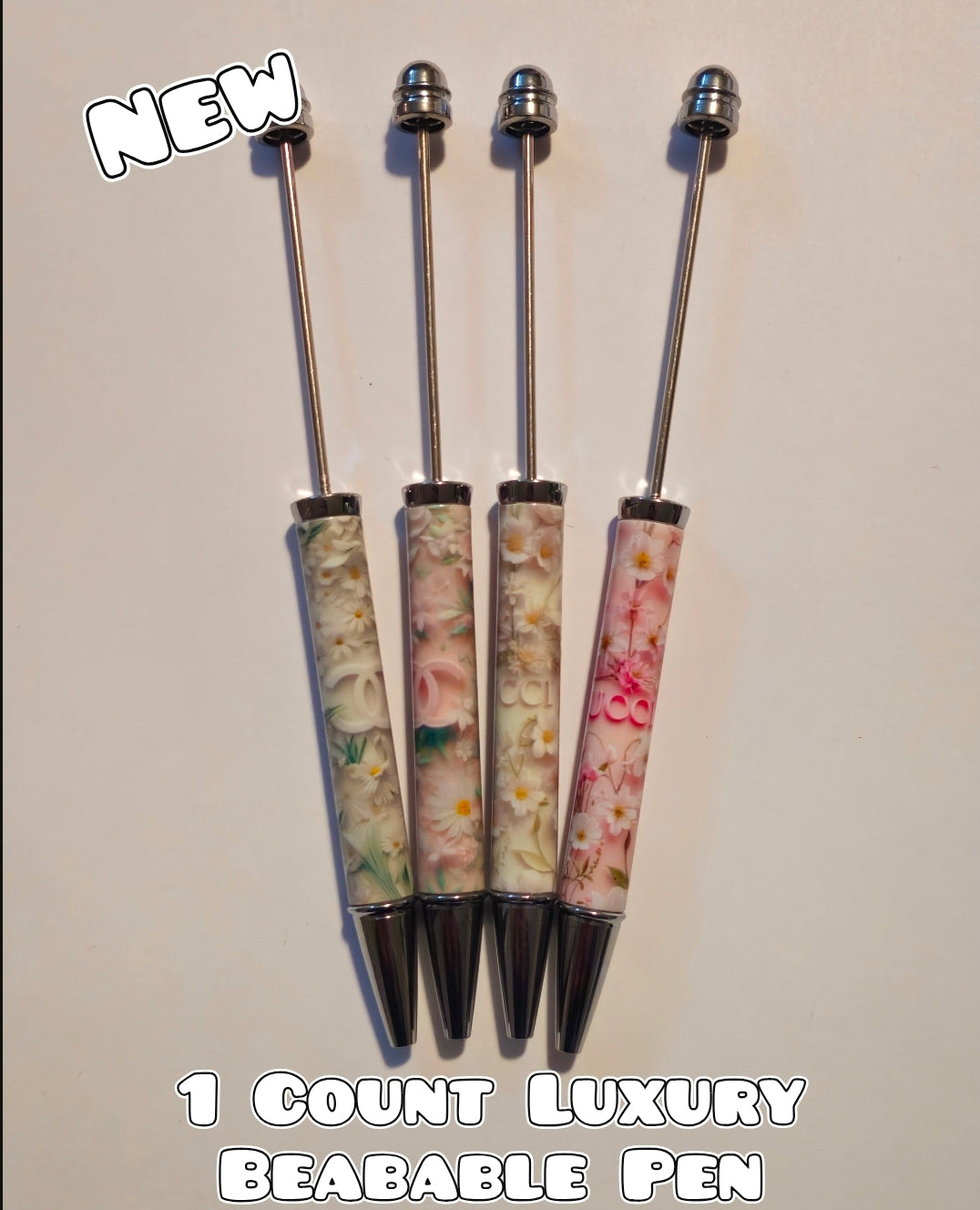 1 Count Beadable Designer Luxury Pen