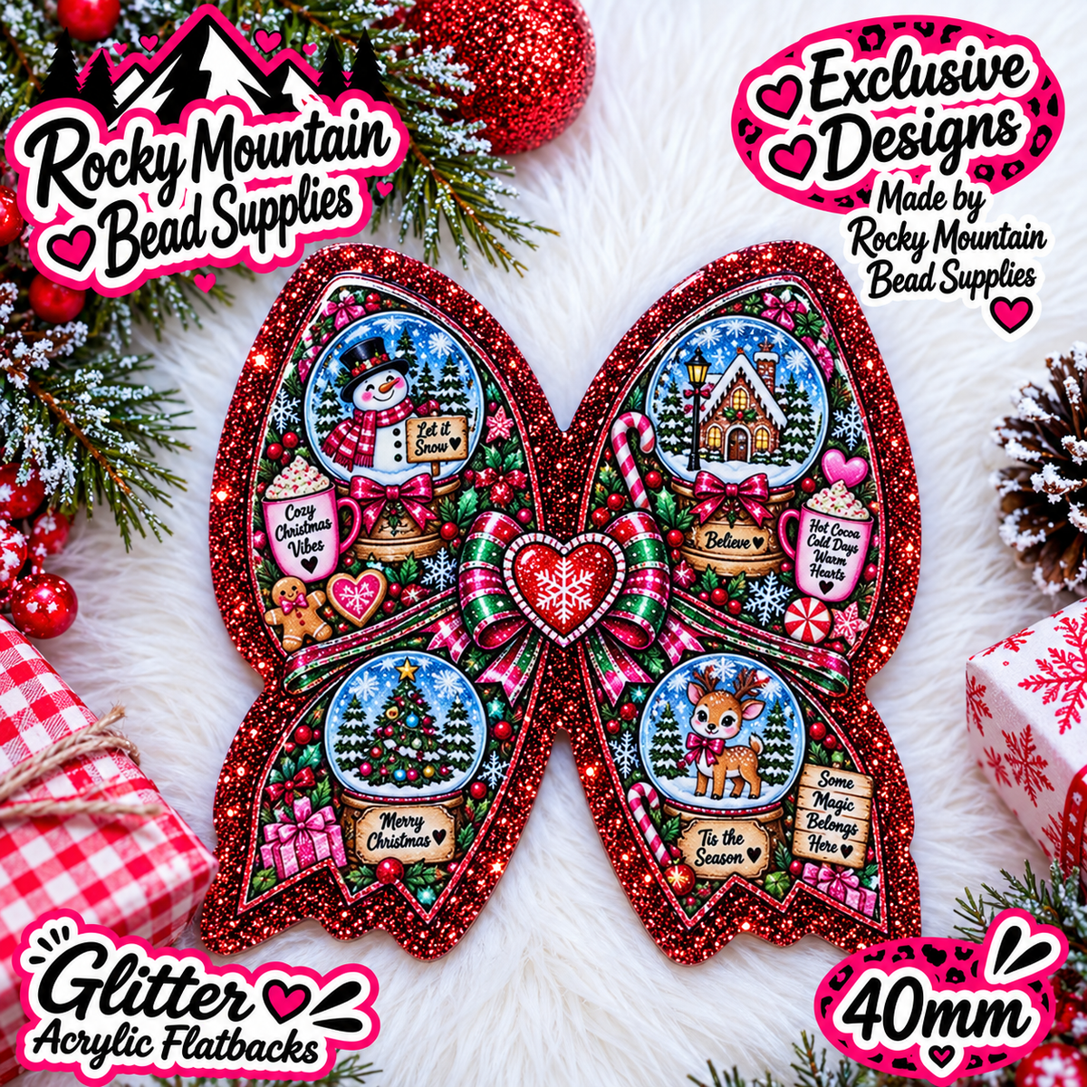Shop Exclusive 1 Count Custom Exclusive Glitter
