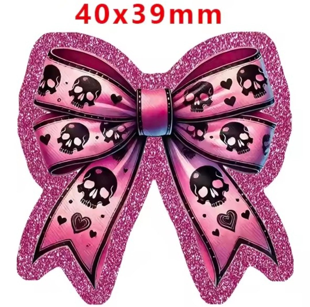 Glitter Acrylic Flatback- Acrylic Planer Resin Charm Halloween