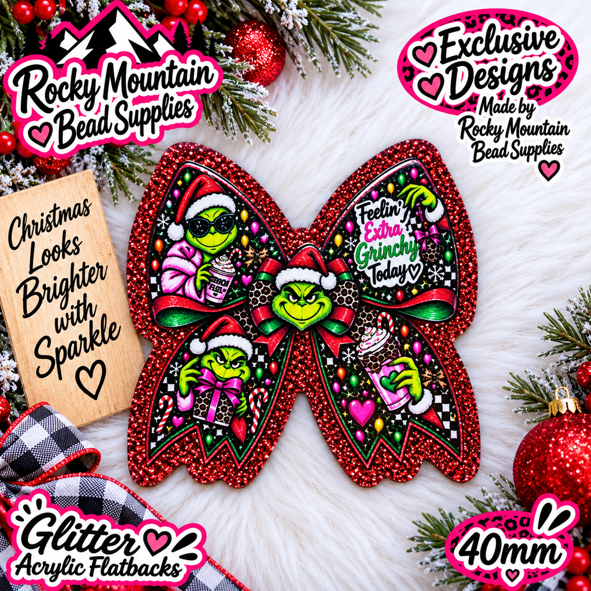 Shop Exclusive 1 Count Custom Exclusive Glitter