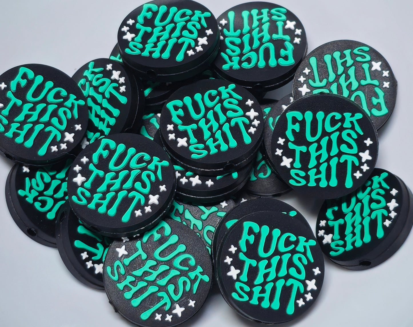 DIY Focal Bead 1 Count Craft Supplies. Adult Sassy Cuss Words