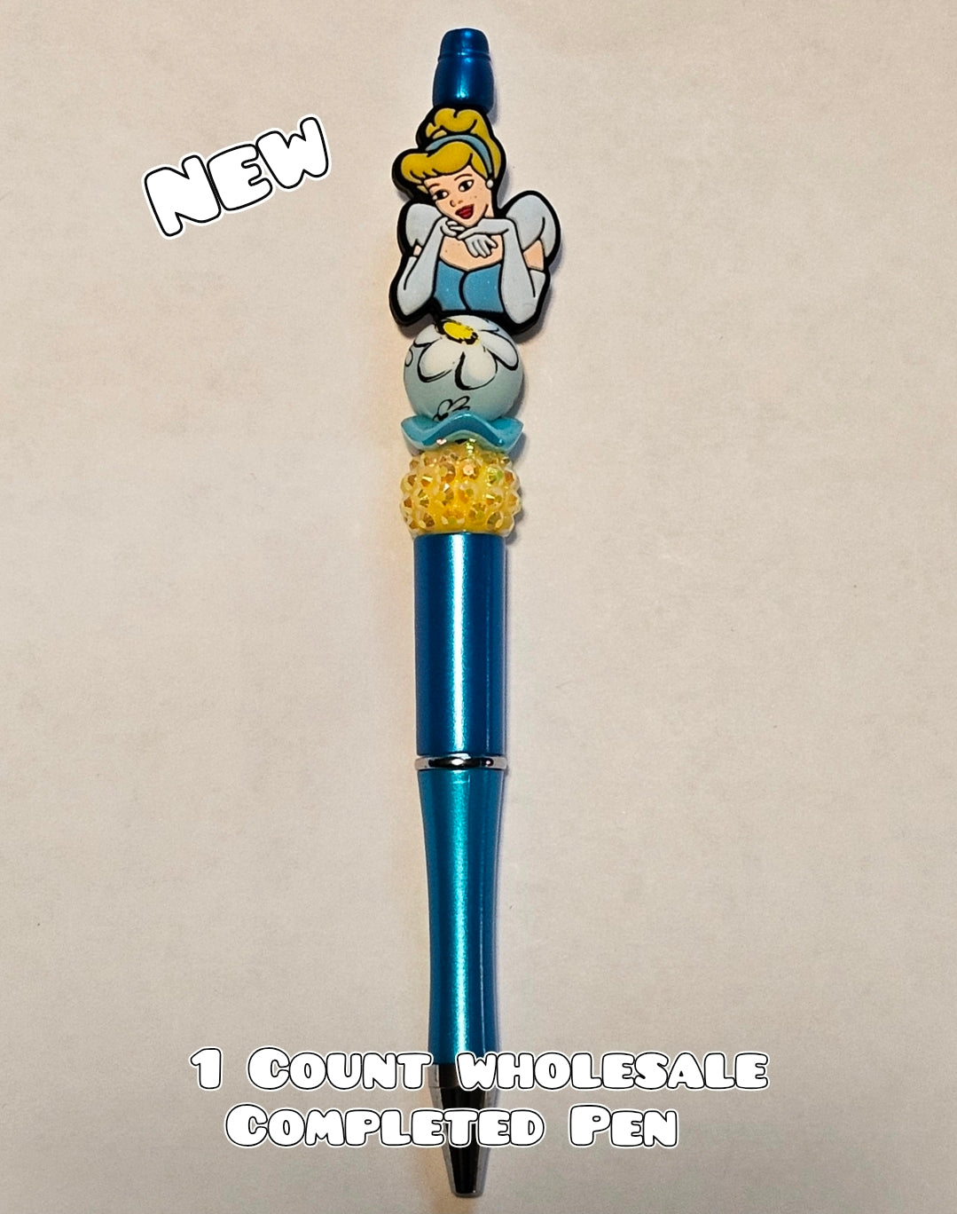 Wholesale 1 Count Beadable Character Princess Cinderella
