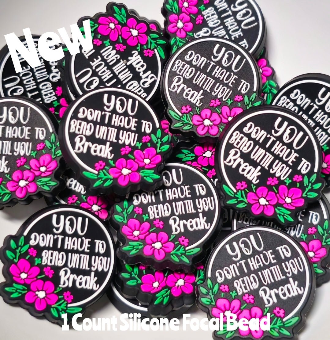 New Inspirational Focal Beads 1 Count DIY Bead Supplies