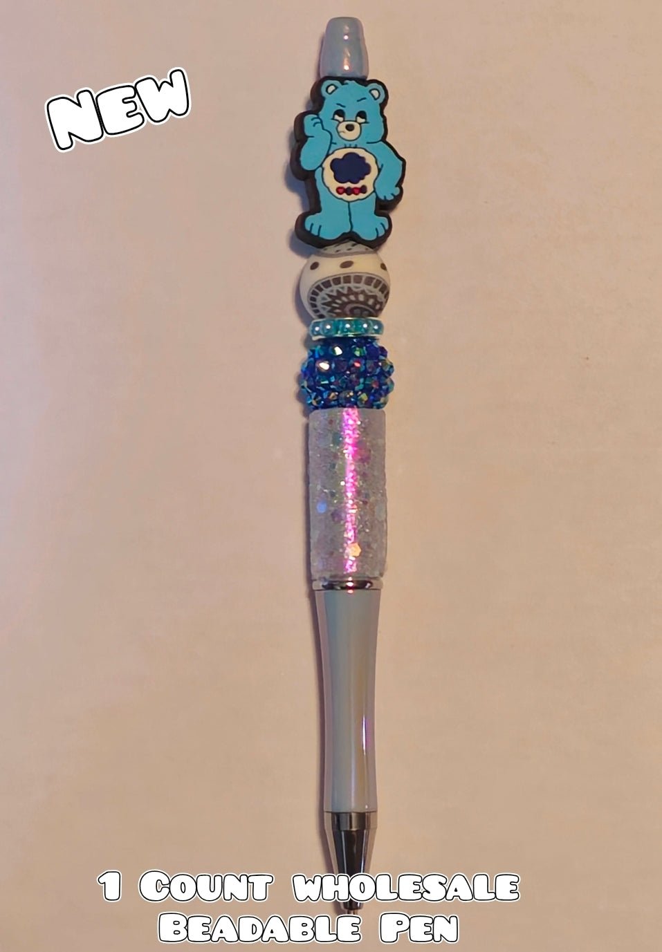 Wholesale 1 Count Beadable Pens Care Bear