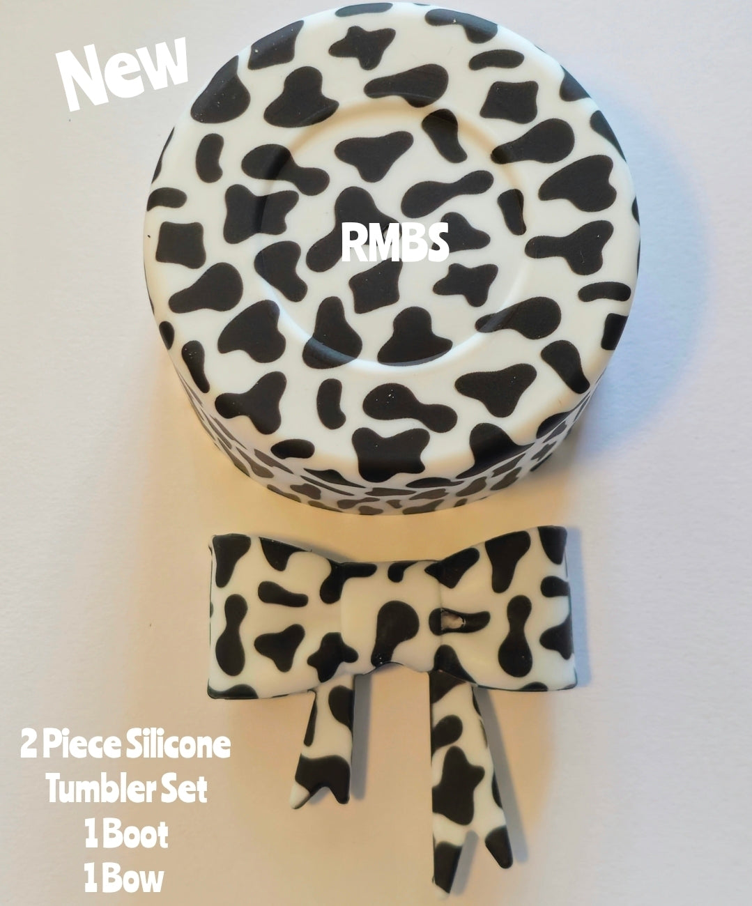 New 2 piece Silicone Tumbler Set.