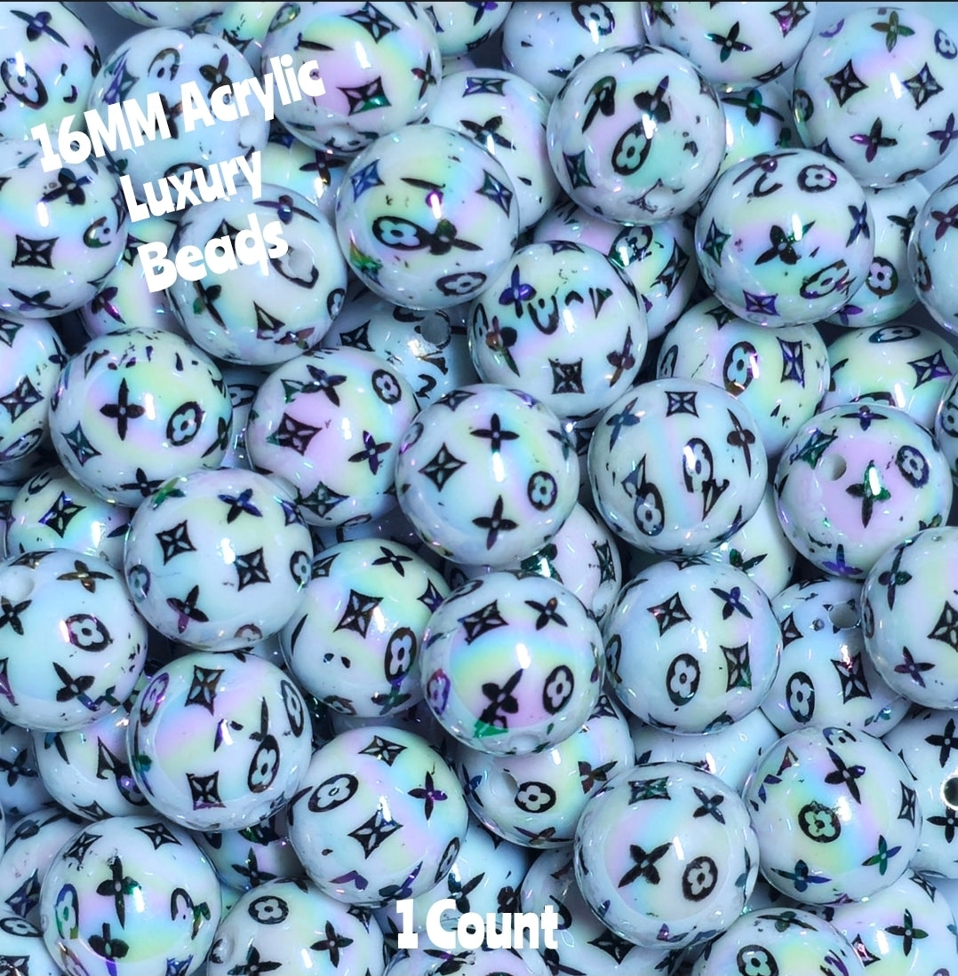 1 Count 16 MM DIY Acrylic Beads Luxury Craft Supplies