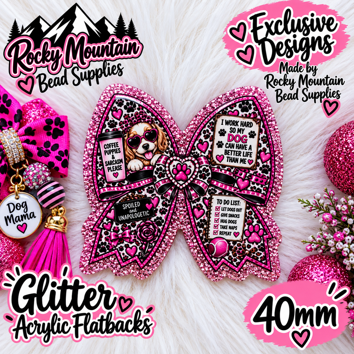 Shop Exclusive 1 Count Custom Exclusive Glitter