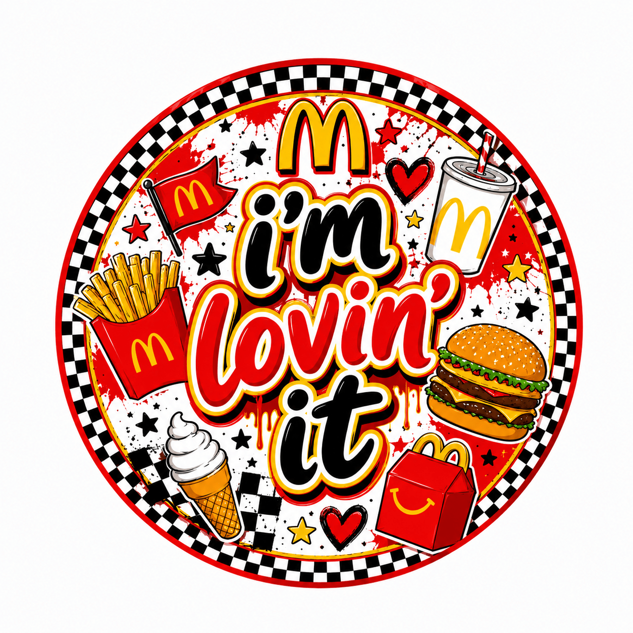 1 Count New Release Silicone Focal Bead Bow GLOSSY FINISH Exclusive McDonald's 2 options