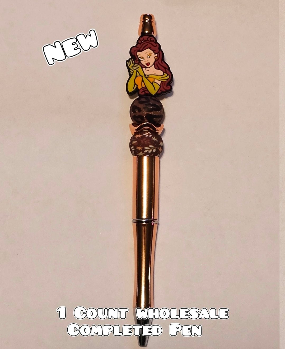 Wholesale 1 Count Beadable Character Princess Beauty