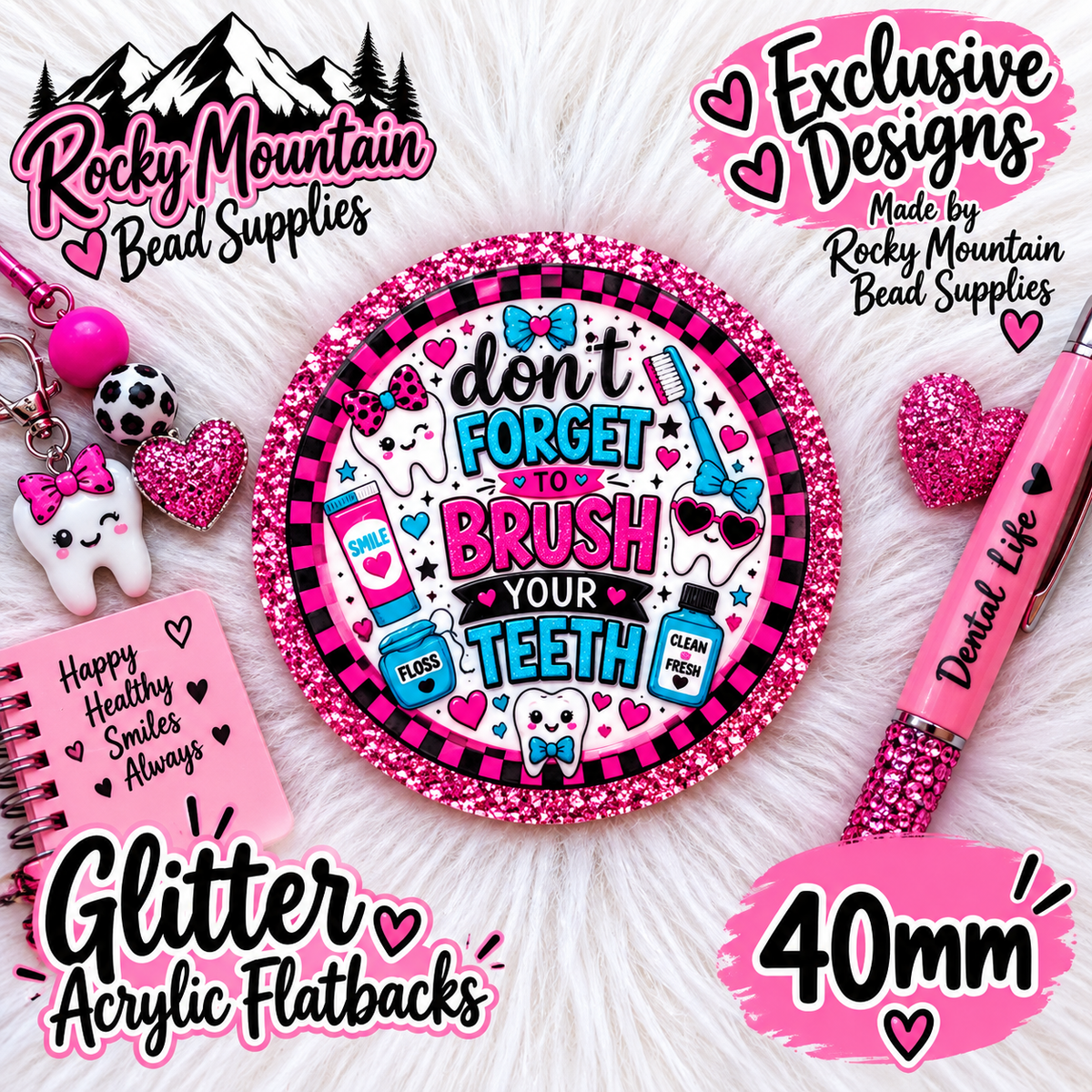 Shop Exclusive 1 Count Custom Exclusive Glitter