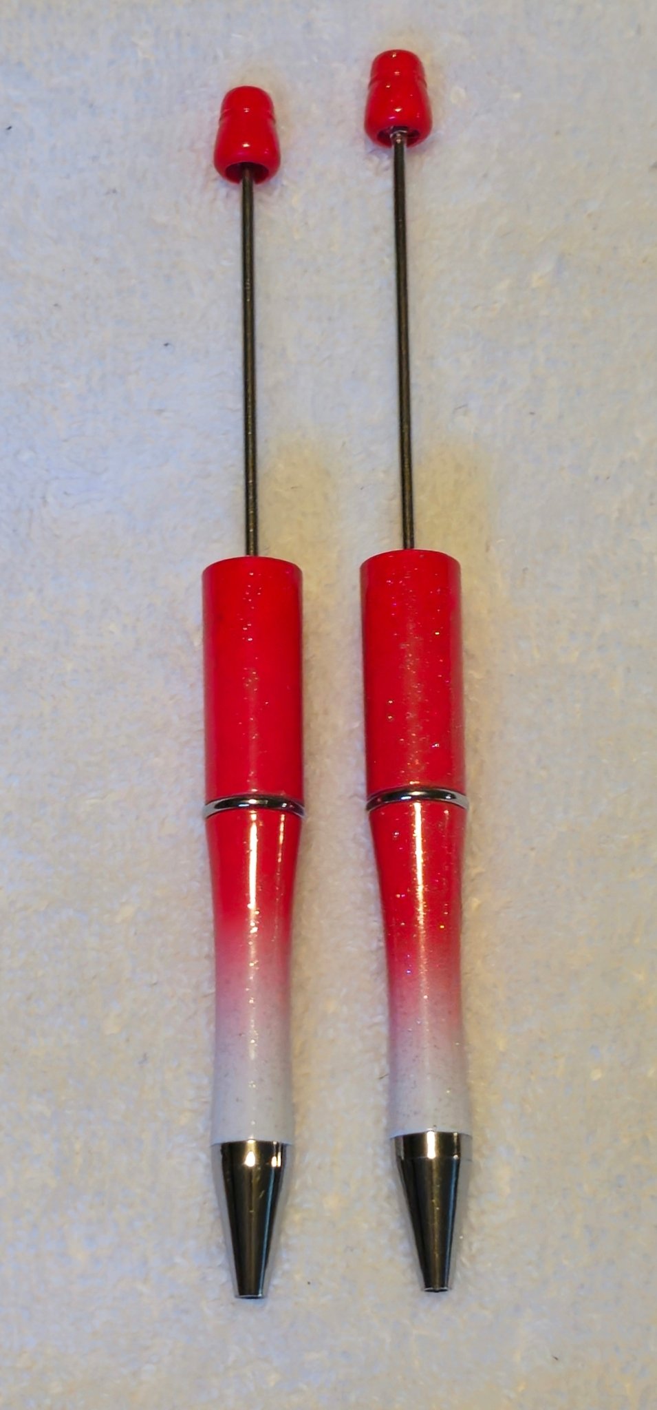 1 Unidad de 2 Tonos de Brillo Ombre Para Bolígrafos Perforables. Accesorios para Cuentas.