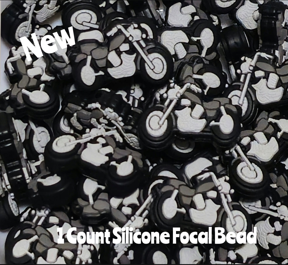 New Motorcycle Focal Beads 1 Count DIY Bead Supplies