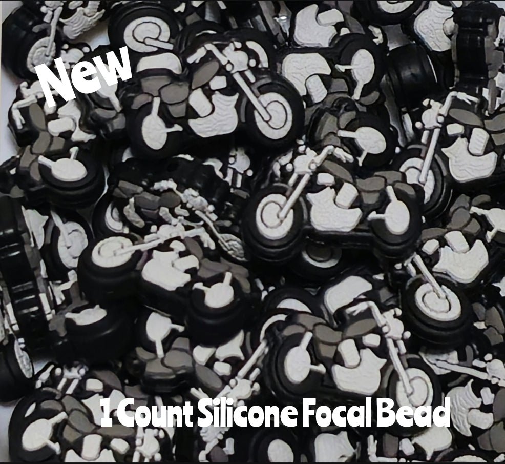 New Motorcycle Focal Beads 1 Count DIY Bead Supplies