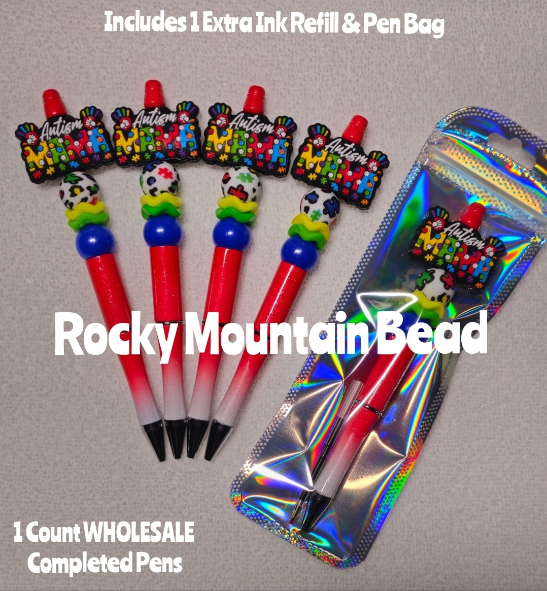 Wholsale Completed Pens come with 1 pen 1 ink refill and pen bag Craft Supplies Autism
