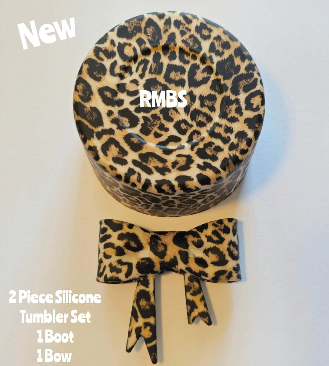 New 2 piece Silicone Tumbler Set.