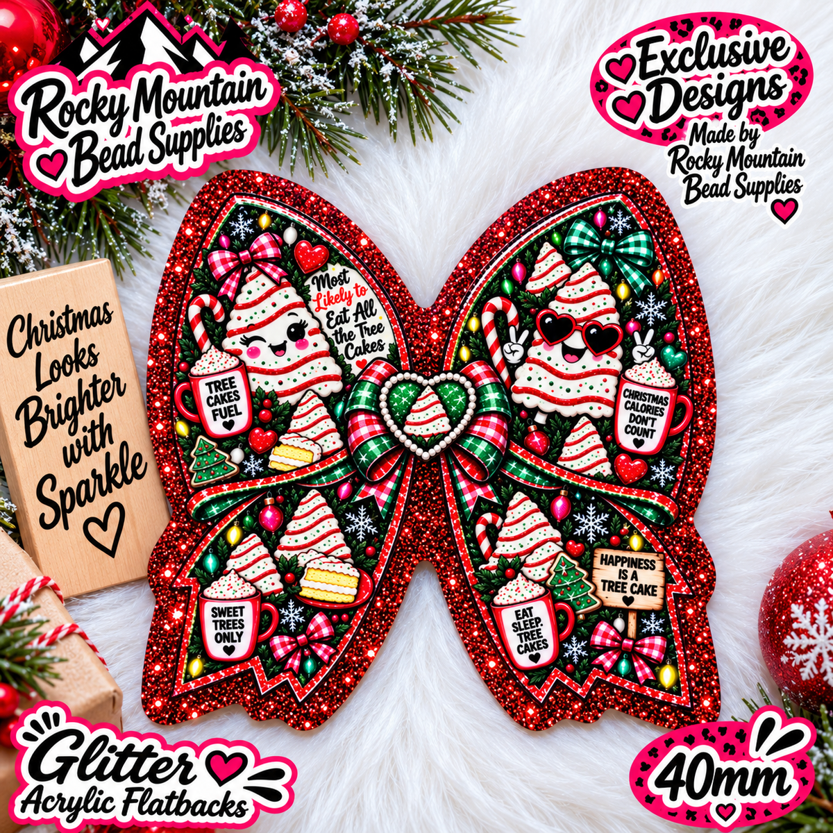 Shop Exclusive 1 Count Custom Exclusive Glitter