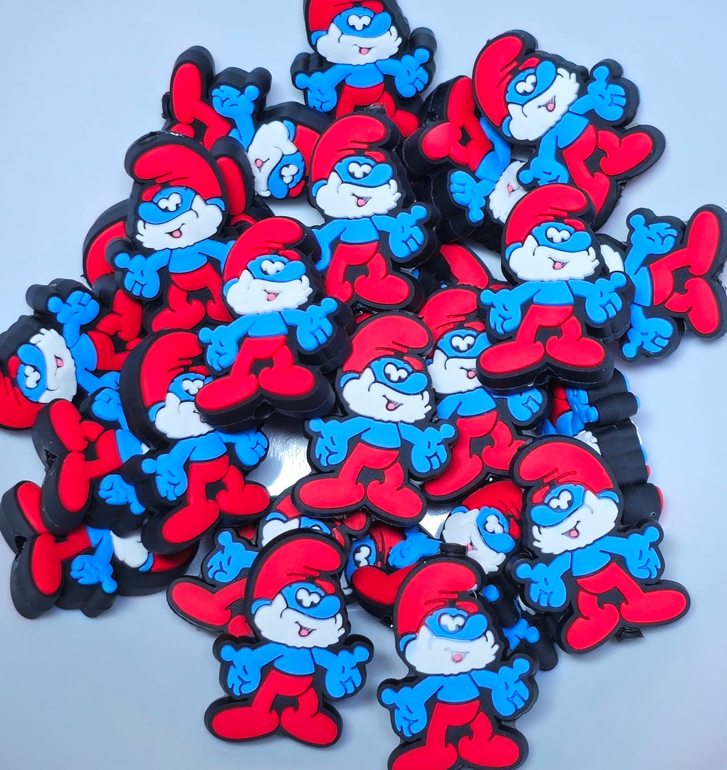 DIY Focal Bead 1 Count Craft Supplies Character Smurfs Beads