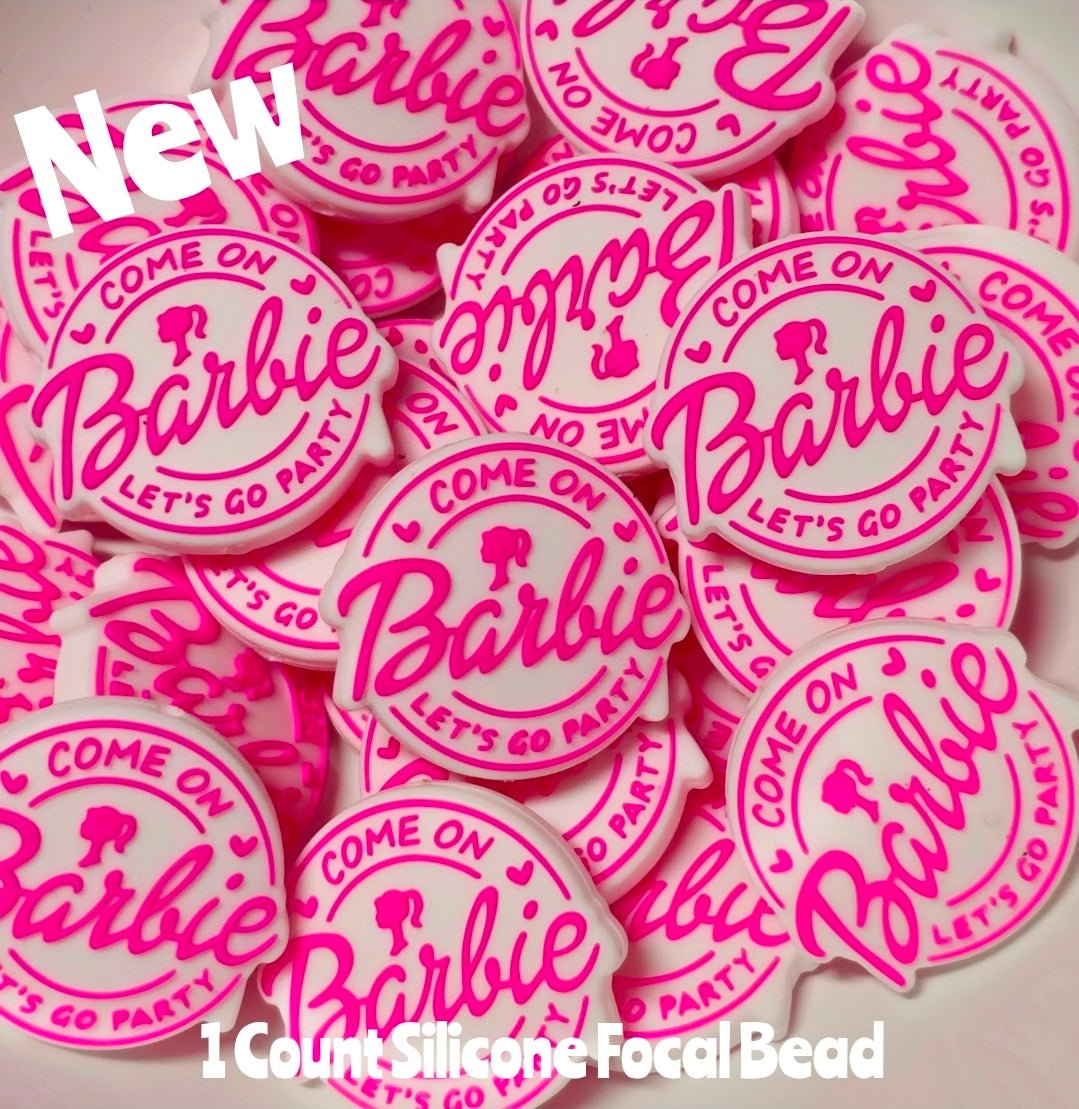 New Barbie Focal Beads 1 Count DIY Bead Supplies