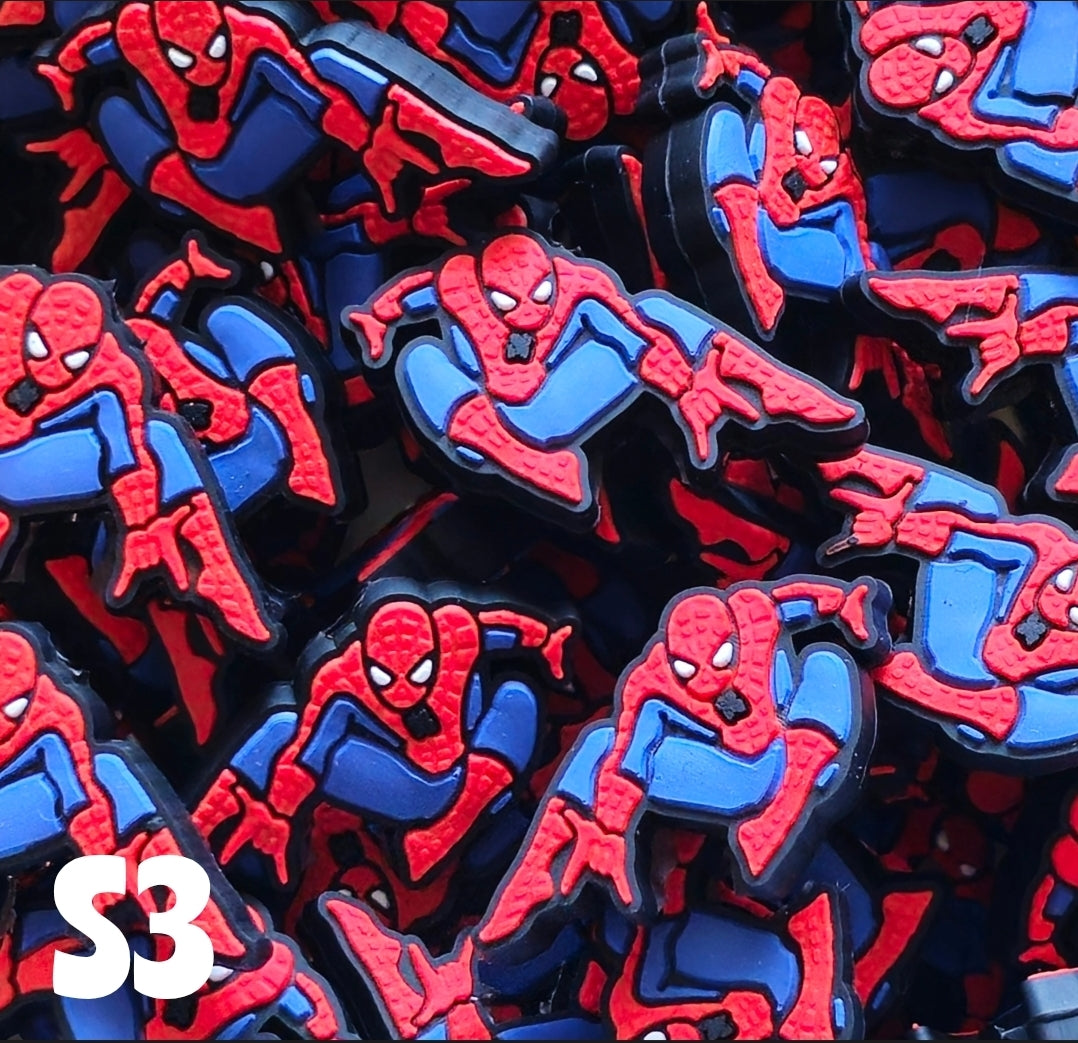 DIY Focal Bead 1 Count Craft Supplies Character Spiderman Beads Charms