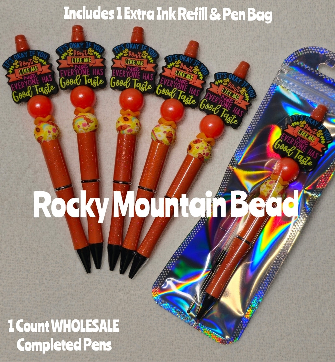 Wholsale Completed Pens come with 1 pen 1 ink refill and pen bag Craft Supplies Sassy