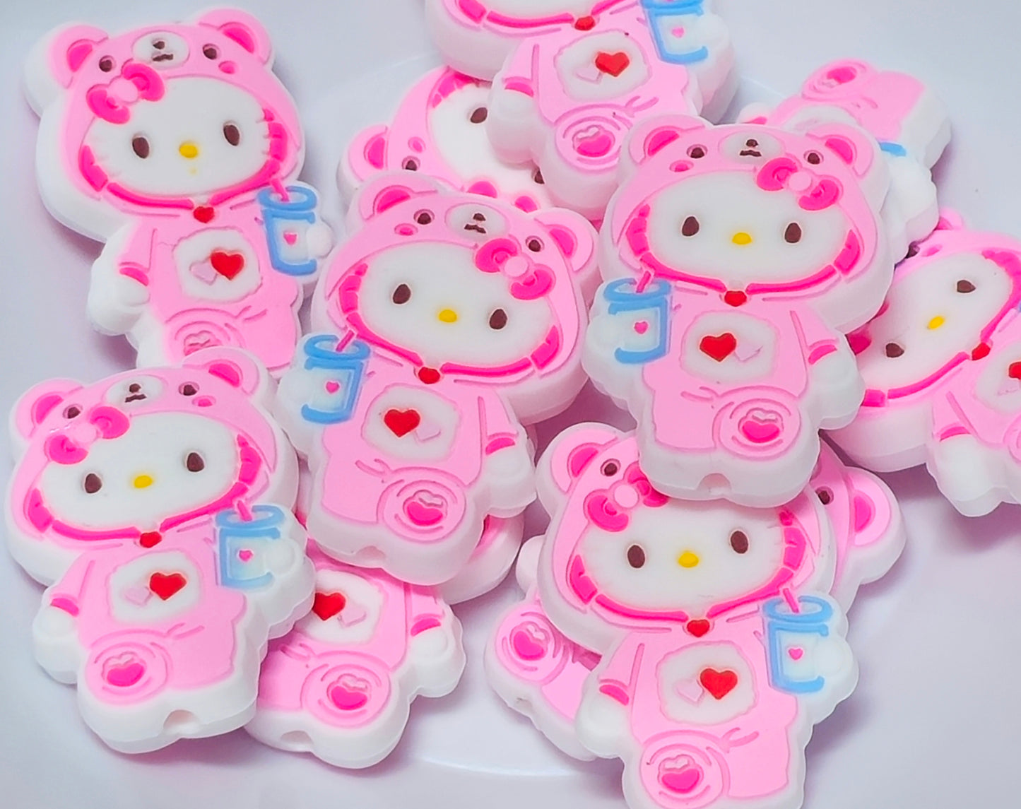 DIY Focal Bead 1 Count Craft Supplies Character Hello Kitty