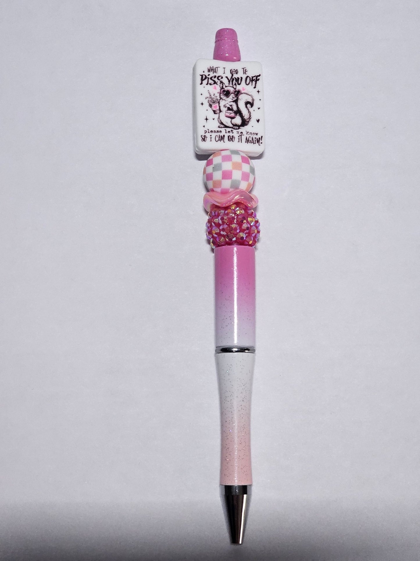 New 1 Count Focal Bead What I did to piss you please let me know so I can do it again. Pen is example bead only