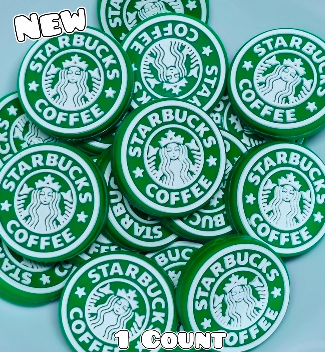 New 1 Count Starbucks Focal Bead