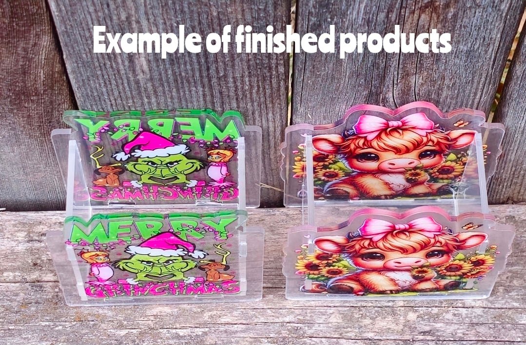NEW Acrylic Pen Holder Box 1 Count Care Bear ADULT. Read description for directions and special handling.