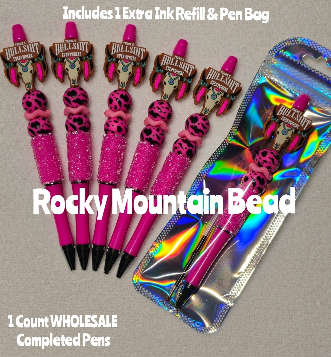 Wholsale Completed Pens come with 1 pen 1 ink refill and pen bag Craft Supplies Country Bull Shit Ever Where