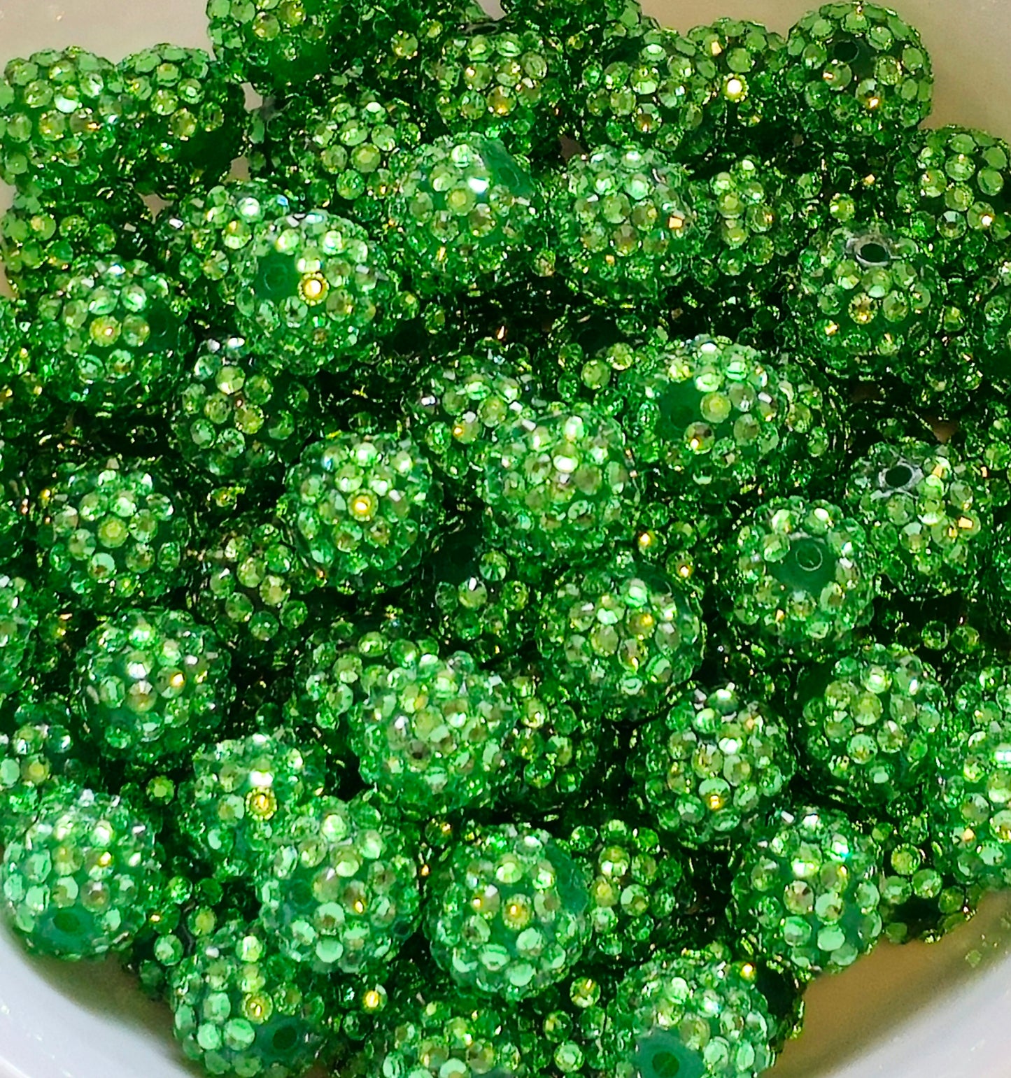 New AB Colors 1 Count Acrylic Beads Craft Supplies 16MM Rhinestone New Custom Colors