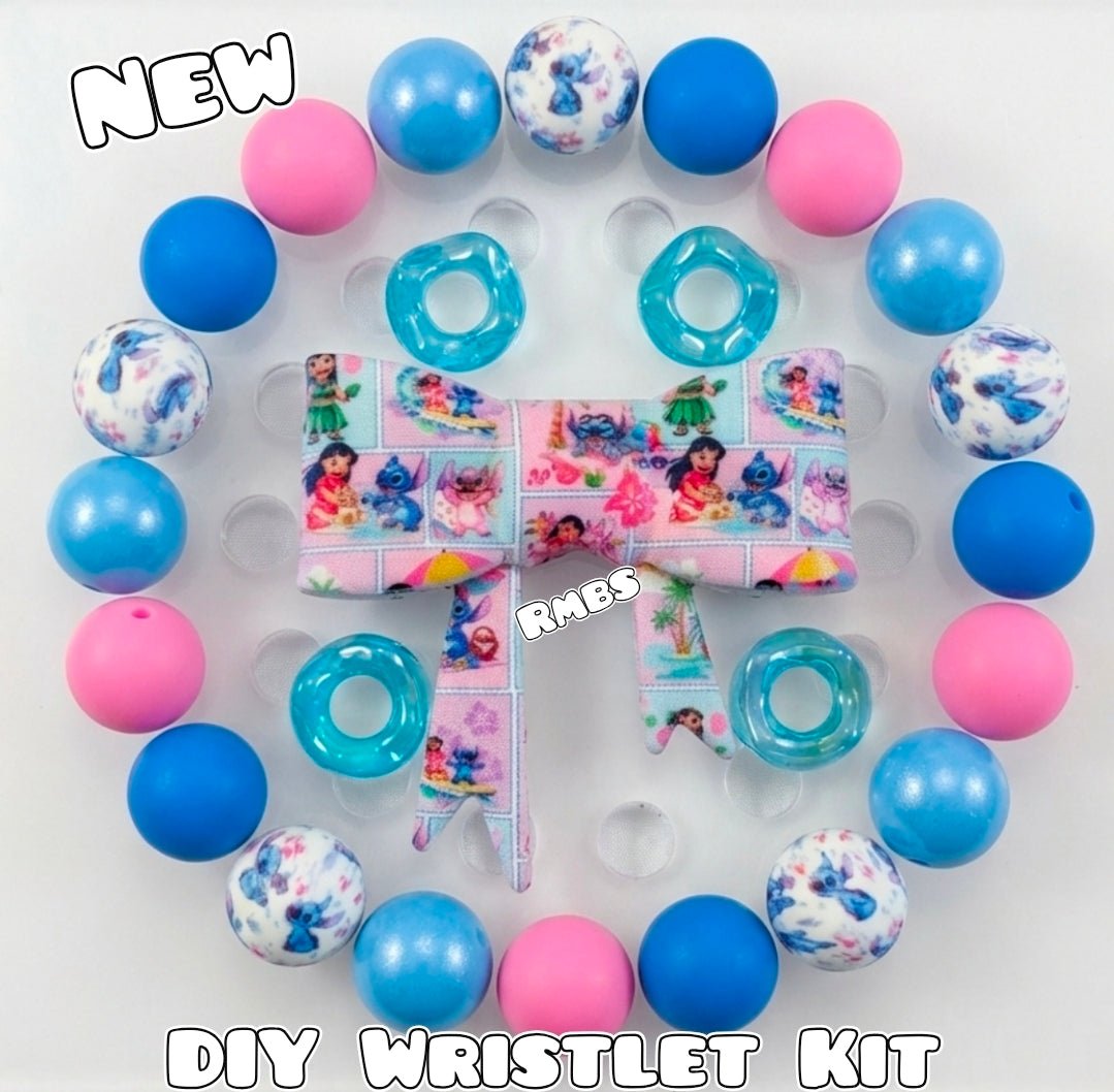 New 1 Count DIY Deluxe Beadable Wristlet Kit Stitch