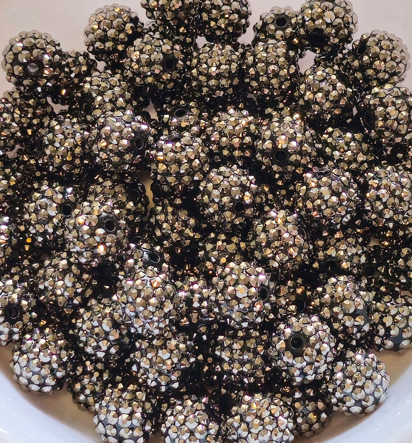 New AB Colors 1 Count Acrylic Beads Craft Supplies 16MM Rhinestone New Custom Colors