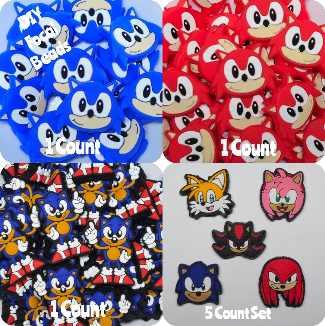 DIY Focal Bead 1 Count Craft Supplies Sonic Beads Characters