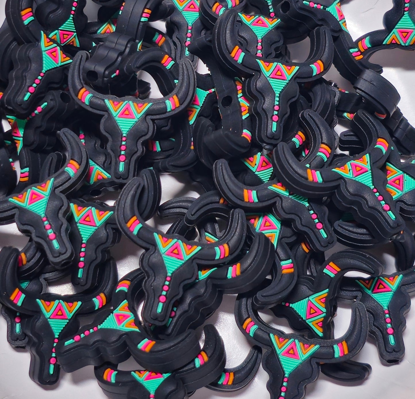 DIY Focal Bead 1 Count Craft Supplies Country Western Custom
