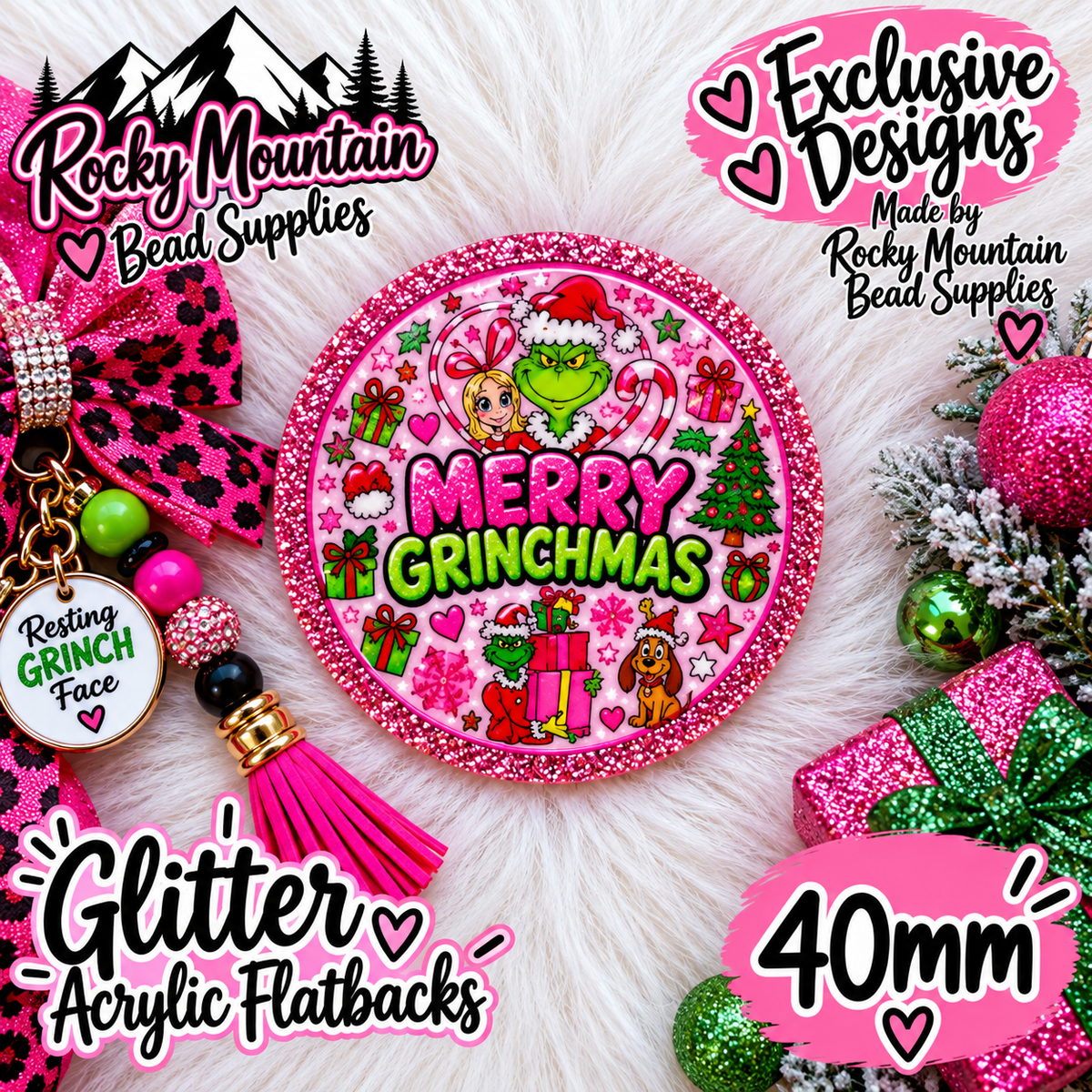 Shop Exclusive 1 Count Custom Exclusive Glitter