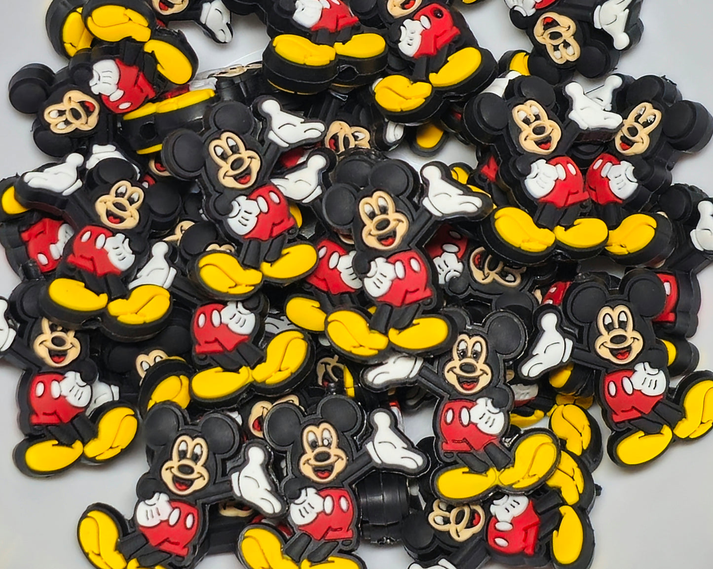 DIY Focal Bead 1 Count Craft Supplies Character Mickey Minnie Mouse