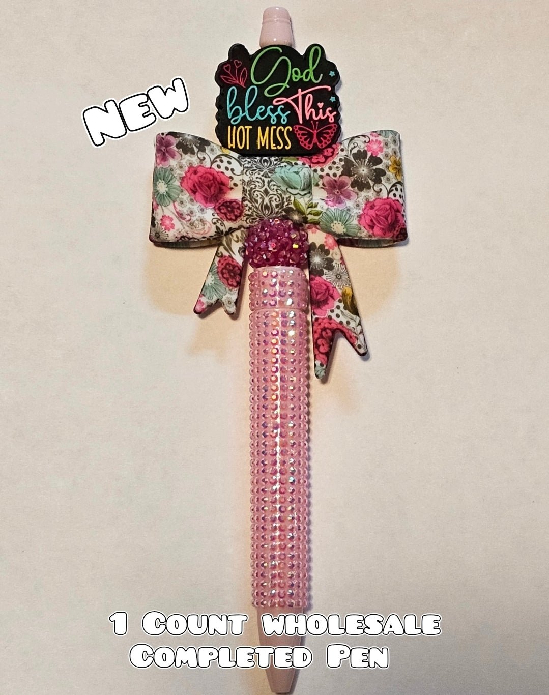 Wholesale 1 Count Beadable Pen