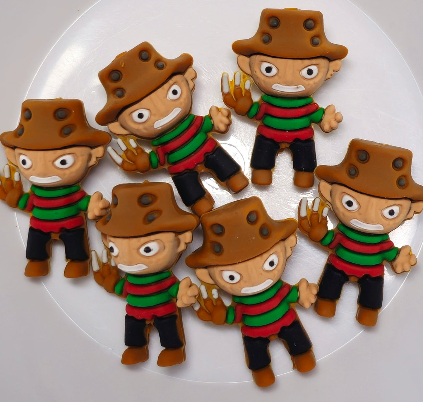 DIY Focal Bead 1 Count 3D Beads Craft Supplies Character Halloween Freddie Jason Myers Pennywise Scream Jason Beetlejuice Chucky